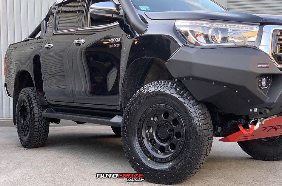 TOYOTA HILUX N80 4WD ATX AX201 CAST IRON BLACK